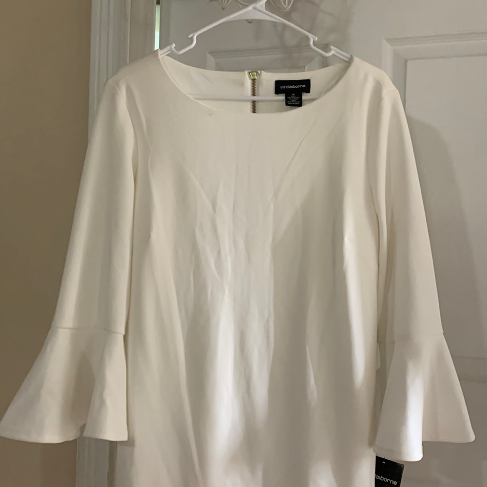 Liz Claiborne Winter White Dress